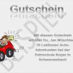 Gutschein Auto Vorlage Bewundernswert Gutscheine