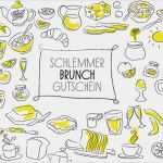 Gutschein Brunch Vorlage Erstaunlich Gutschein Für Gaumen Und Kulinarik