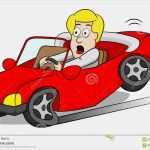 Gutschein Fahrsicherheitstraining Vorlage Elegant Car Driver Slams the Brakes Stock Vector Illustration