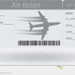 Gutschein Flugticket Vorlage Hübsch Variante Des Flugtickets Vektor Abbildung Illustration