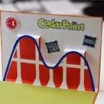 Gutschein Freizeitpark Vorlage Wunderbar Achterbahn Selber Basteln