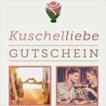 Gutschein Für Ein Wochenende Zu Zweit Vorlage Großartig Geschenk Gutschein Für Ein Romantisches Kuschel Wochenende