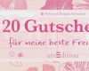 Gutschein Für Freundin Vorlage Luxus Spruche Fur Gutscheine Garantiert Vollstndige Liste Aller