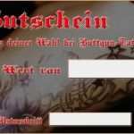 Gutschein Für Tattoo Vorlage Großartig Tattoo Gutschein Vorlage Ausdrucken Angenehme Gutschein