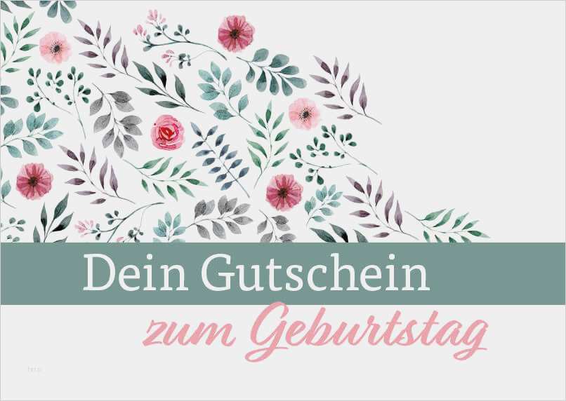 Gutschein Geburtstag Vorlage Word Angenehm Geschenkgutschein Zum Geburtstag Kostenlose Vorlage Zum