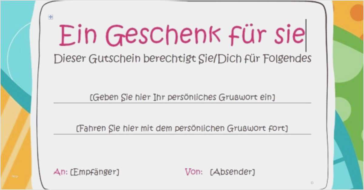 Gutschein Geburtstag Vorlage Word Beste Einzigartiges Gutschein Geburtstag Vorlage Word