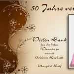 Gutschein Goldene Hochzeit Vorlage Kostenlos Hübsch Dankeskarten &amp; Danksagungen Zur Goldenen Hochzeit