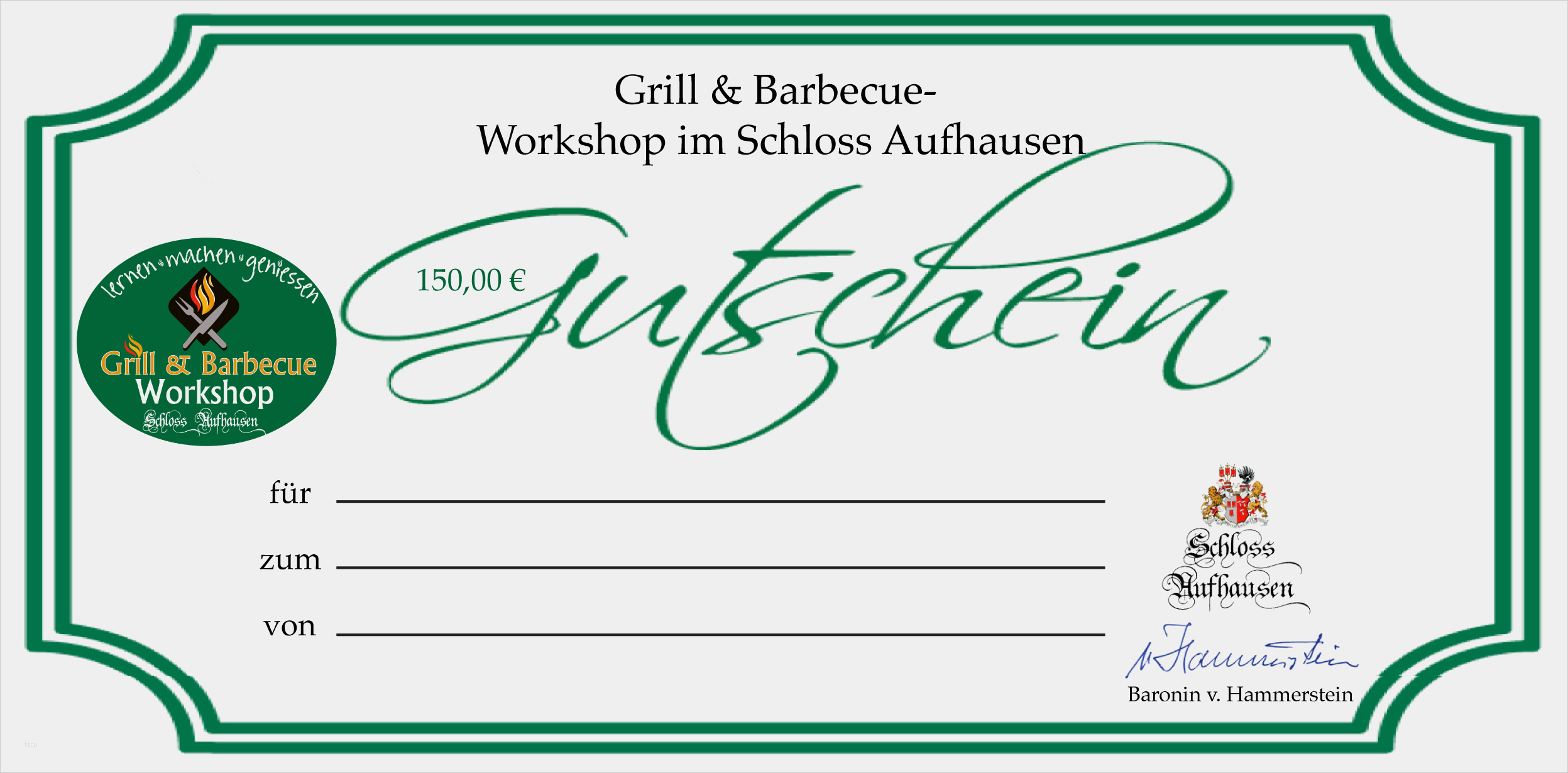 Gutschein Grillen Vorlage Gro artig Form Page Grillworkshop 