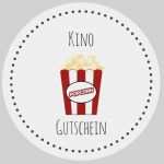 Gutschein Kino Vorlage Luxus Die Perfekte Kinogutschein Verpackung Diy Popcorn Mit