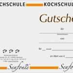 Gutschein Kochkurs Vorlage Neu Gutschein Kochkurs 100 Euro Senf Lineshop