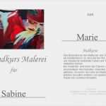 Gutschein Malkurs Vorlage Schön Eine tolle Geschenkidee Verschenken Sie Schöne Und