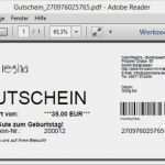 Gutschein Pdf Vorlage Fabelhaft Friseur Gutschein Geschenkgutschein Salon software