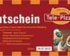 Gutschein Pizza Essen Vorlage Süß Tele Pizza 8 Gefüllte Ofenfrische Pizzabrötchen Gratis