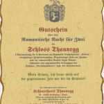 Gutschein Ritteressen Vorlage Genial Spruch Candle Light Dinner Romantikurlaub Im Schloss