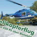Gutschein Rundflug Vorlage Beste Hubschrauber Rundflüge Und events In Bielefeld Ab 45 00