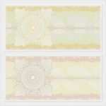 Gutschein Scheck Vorlage Erstaunlich Gutscheincoupongutschein Vorlage Stock Vektor Art Und Mehr