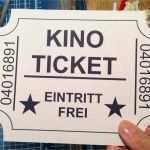 Gutschein Selber Machen Vorlage Erstaunlich Wel E to the Movies Kinogutschein Selber Basteln