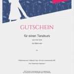 Gutschein Tanzkurs Vorlage Angenehm Gutschein Tanzschule Wert
