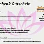 Gutschein Thai Massage Vorlage Cool Gutscheine Von Sabunnga Thaimassage Regensburg