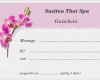Gutschein Thai Massage Vorlage Elegant Gutscheine Von Sasiton Thai Spa