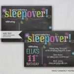 Gutschein übernachtung Vorlage Inspiration Übernachtungsparties Einladung Tafel Übernachtung Party