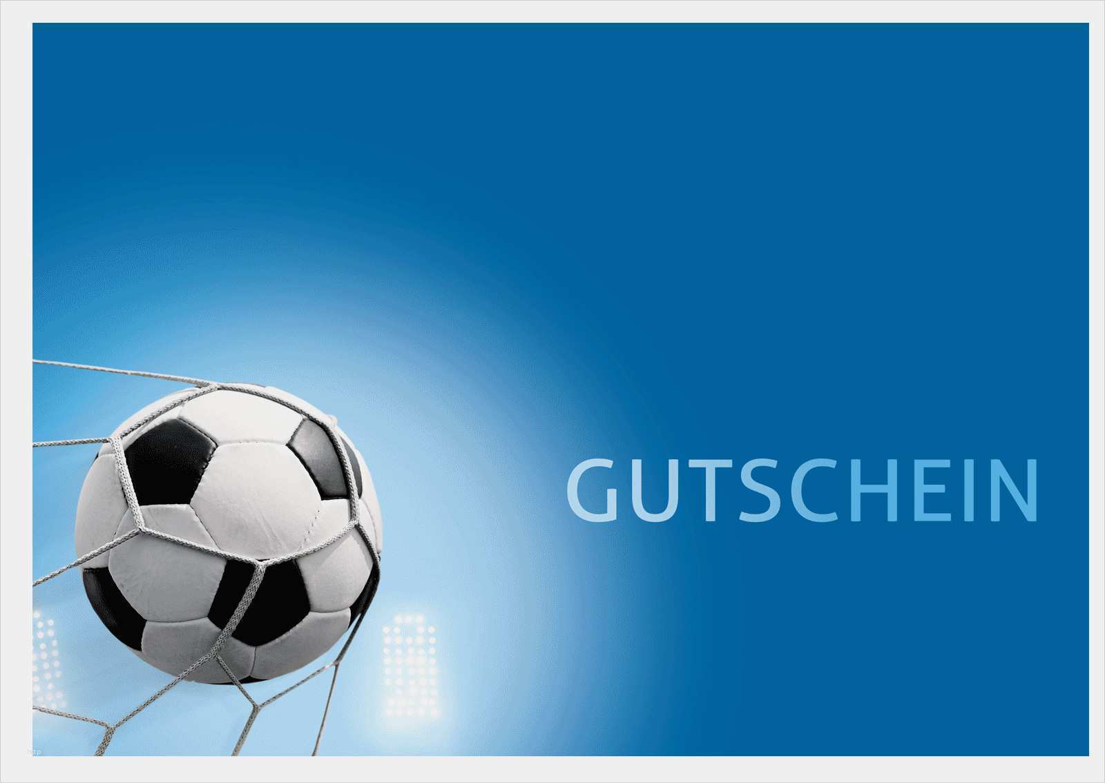 Gutschein Vorlage Fußball Luxus Biber Ticket Gutschein "fußball