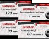 Gutschein Vorlage Fußball Wunderbar Fussball Abc