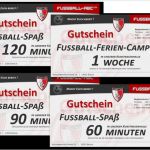 Gutschein Vorlage Fußball Wunderbar Fussball Abc
