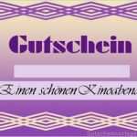 Gutschein Vorlage Pdf Hübsch Cartoons Erich Lutz Gutscheine thema events
