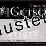 Gutschein Vorlage Piercing Fabelhaft Geschenksideen