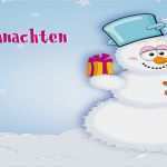 Gutschein Vorlage Psd Einzigartig Grußkarte Zu Weihnachten Mit Schneemann Für Weihnachten
