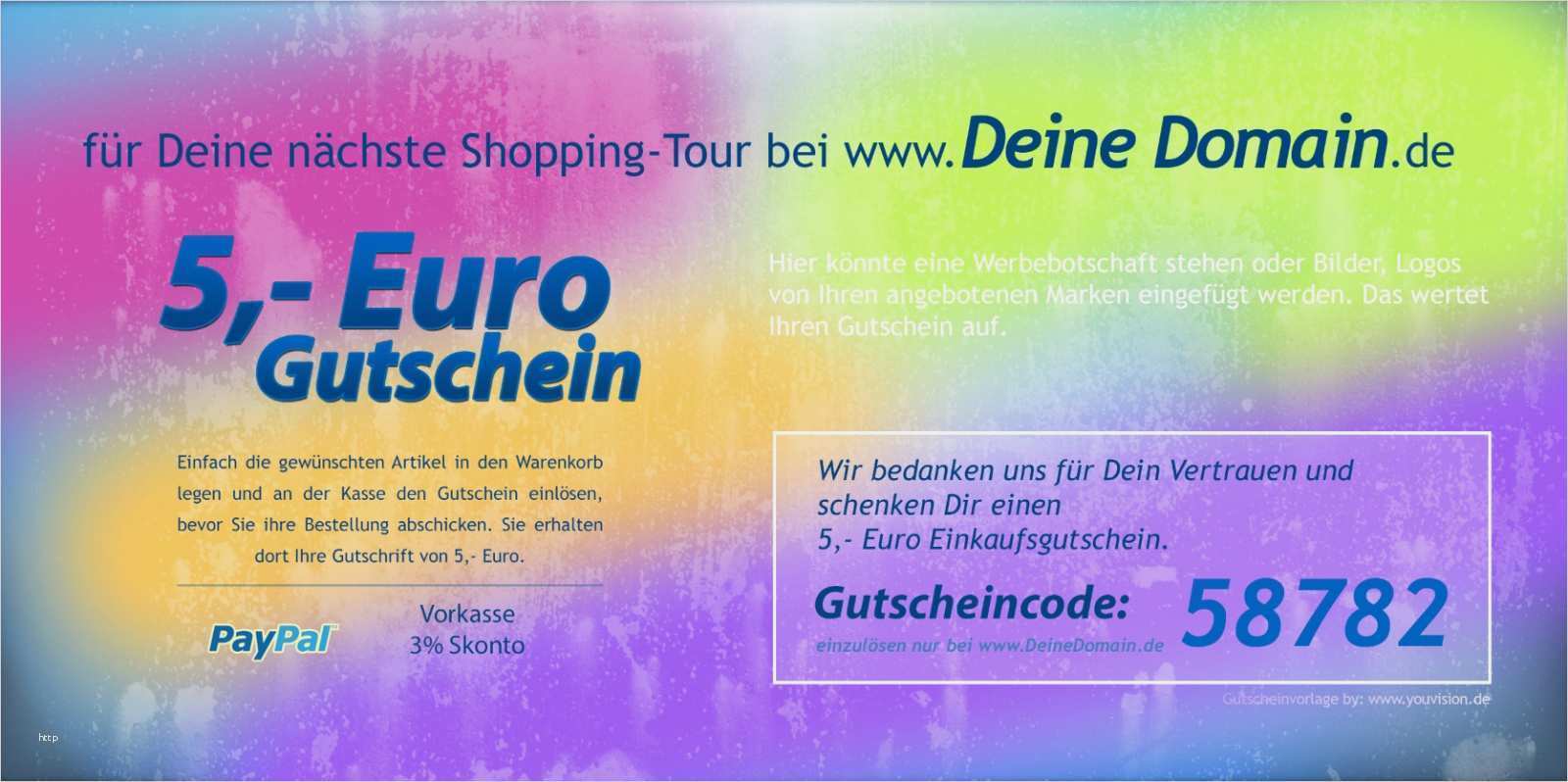 Gutschein Vorlage Psd Erstaunlich Gutscheinvorlage Colors Als Psd Shop Datei In 300dpi