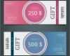 Gutschein Vorlage Psd Neu Gutschein Template Pack