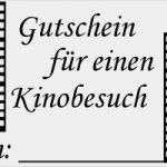 Gutschein Vorlage Tennis Schön Gutschein Für Kinobesuch Vorlage Kostenlos Oppermann Katalog