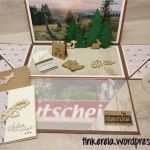 Gutschein Wandern Vorlage Wunderbar Explosionsbox Geschenkbox Pop Up Box Zum thema Wandern