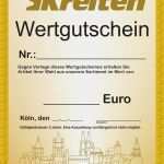 Gutschein Word Vorlage Download Inspiration Gutschein Kreiten