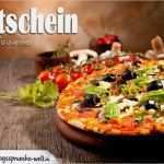 Gutschein Zum Essen Gehen Vorlage Erstaunlich Gutschein Zum Pizzaessen