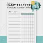 Habit Tracker Deutsch Vorlage Elegant Habit Tracker Printable Printable Habit Tracker Habit