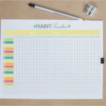 Habit Tracker Deutsch Vorlage Erstaunlich Free Printable Habit Tracker Pdf Bullet Journal Template