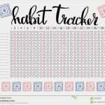 Habit Tracker Deutsch Vorlage Großartig Monthly Planner Habit Tracker Blank Template Stock Vector