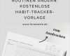 Habit Tracker Deutsch Vorlage Inspiration Routinen ändern Habit Tracker Vorlage Für Positive