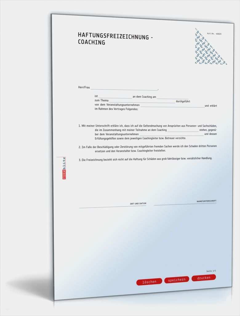 Haftungsausschluss Englisch Vorlage Fabelhaft Haftungsfreizeichnung Coaching