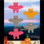 Halloween Basteln Vorlagen Erstaunlich Happy Halloween "fledermaus Bilderketten" Basteln Mit