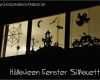Halloween Fensterbilder Vorlagen Gut Halloween Fenster Silhouetten