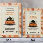 Halloween Flyer Vorlage Elegant Ähnliche Artikel Wie Retro Halloween Partei Flyer Vorlage