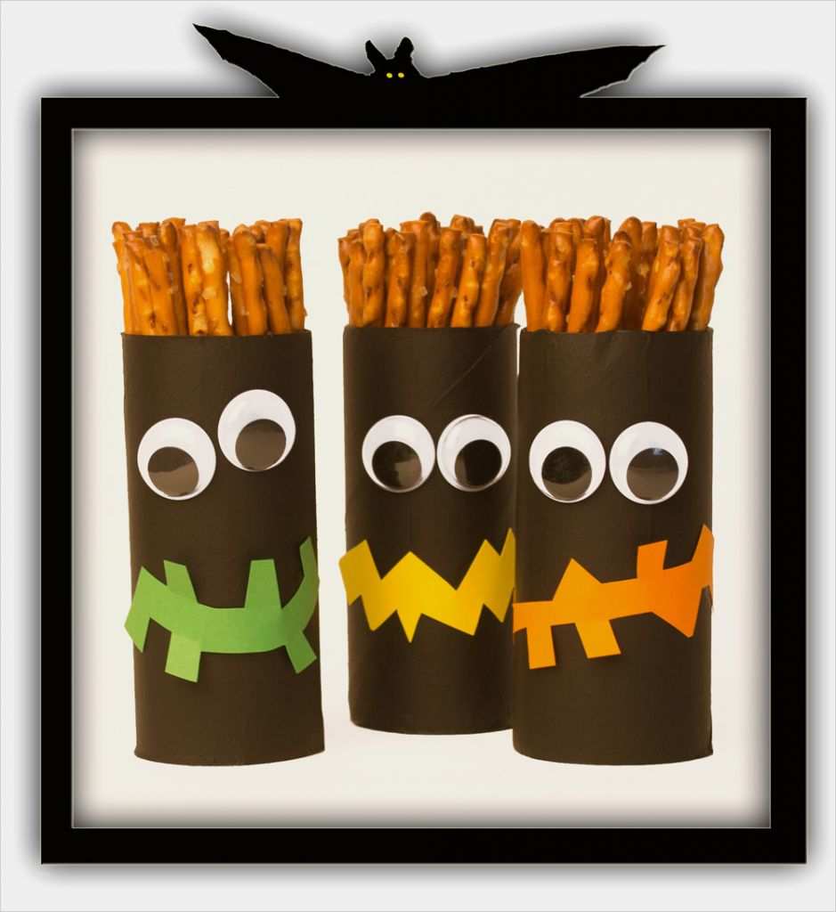 Halloween Fratzen Vorlagen Elegant Klopapierrollen Geister Basteln