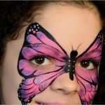 Halloween Gesichter Schminken Vorlagen Schön so Schminken Sie Einen Farbenfrohen Schmetterling Auf