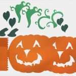 Halloween Girlande Basteln Vorlage Süß Halloween Kürbiswindlicht Basteln