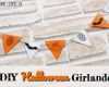 Halloween Girlande Vorlage Cool Diy Deko Halloween Girlande Als Deko Kostenloser