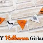 Halloween Girlande Vorlage Cool Diy Deko Halloween Girlande Als Deko Kostenloser